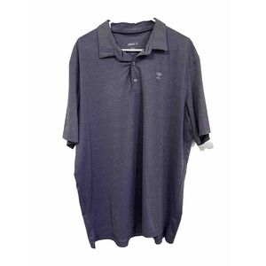 JOHNNIE-O MENS POLO SIZE XXL GOLF PURPLE SHORT SLEEVE SILVERLEAF "FLAW"‎